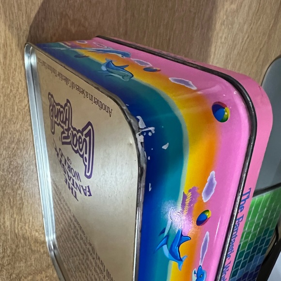 Vintage Lisa Frank Dolphins tin - Picture 6 of 9